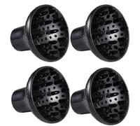 4 difusores de secador de pelo, herramienta de peluquería ajustable, difusor de soplador de pelo, herramienta profesional de salón para cabello rizado, se adapta a la mayoría de tipos de secadores