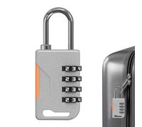 4 Digit Heavy Duty Security Padlock - Combinación de candado de aleación de zinc resistente al agua | Combination lock safes security lockers for Home School Gym Suitcase Luggage Box Case Travel