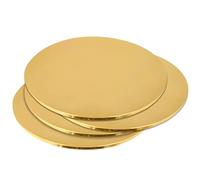 4 discos redondos de latón y piezas de estampación, 0,8 mm de grosor, placas de cobre 10-200 mm para manualidades, joyería, llaveros, grabado láser, estampado, afición e industria(4Pcs0.8 * 140mm)