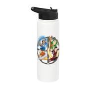 4 Dobladoras en 4 Cuadrantes De Un Círculo Stainless Steel Insulated Water Bottle