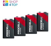 4 Duracell Procell Intense Power Baterías Alcalinas 9V 6LR61