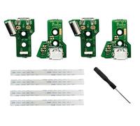 4 el tablero de interfaz PCS JDS - 040 y los cables de banda de 12 Pines son compatibles con el controlador inalámbrico PS4 Pro / PS4 Slim para reemplazar el puerto de carga.
