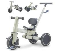 4 en 1 Bicicleta para Niños, 4 en 1 Una Bici Multifunción, Adecuado para niños de 1-4 años,Triciclo, Andador Bebes,Carro de Equilibrio,Caminante, Pedal extraíble