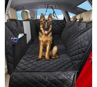4 en 1 Funda Coche Perros Asiento Trasero, Cubre Asientos con Ventana Protector Lateral, Impermeable Antideslizante, SUV, Camiones (137 x 147 cm)