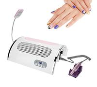 4 en 1 Juego de bolígrafos de uñas eléctrico multifuncional para uñas, aspirador de uñas, secador de uñas LED UV de 54 W, herramienta de esmalte de uñas de gel acrílico (UE)