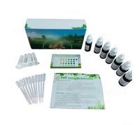 4 en 1 kit de prueba de suelo, probador de goteo de suelo de potasio y nitrógeno de amoníaco de pH para la salud del jardín