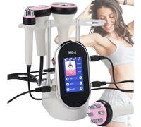 4 En 1 Maquina de Adelgazamiento de Barriga Cavitacion y Radiofrecuencia Corporal Facial Quemador de Grasa Celulitis Aparato Anticelulitis Masajeador Anticelulítico y Reafirmante Potente Mujer