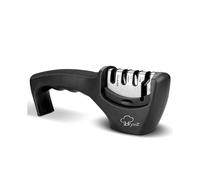 (4 en 1 nero - Come da foto) Affilacoltelli 4 fasi in 1 Pietra per affilare professionale Pietra per