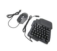 4 en 1 Paquete Combinado de Juegos Móviles con Teclado de Juego Convertidor de Mouse, Diseñado para Juegos de Mano en iOS, Incluye Teclado K13 y Mouse 4D