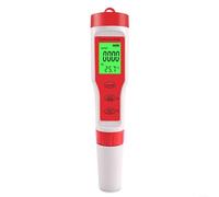 4 en 1 pluma de prueba de pH, medidor de agua con calibración automática y retroiluminación para elaboración de cerveza y uso en laboratorio