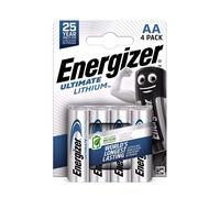 4 Energizer Aa Ultimate Lithium L91 Baterías 1,5V Mignon Stilo Lr6 4Bl 2048