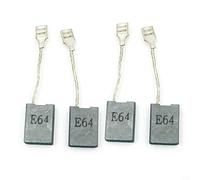 4 escobillas de carbón 22 x 16 x 6 mm para amoladora angular Bosch GWS20-180 E64, GWS22-230, GWS24-180, GCO2000, TCO2000 y cobre
