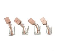 4 escobillas de carbón de repuesto para Bosch GSR 180-LI GSB 140-LI 140-LI 1607000CZ1, 4,5 x 8 x 12 mm, cepillos de motor de metal para herramientas eléctricas reparación y mantenimiento
