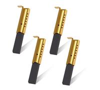 4 escobillas de carbón L94MF7, carbón de repuesto para lavadora, carbones de motor, adecuados para motor de lavadora, cepillos de inserción de carbono para lavadora, 5 x 13,5 x 39,6 mm