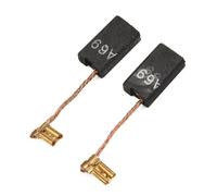 4 escobillas de carbón para herramientas eléctricas GBH5400, GBH5-38, GSH38, GBH5-40D, GSH500, GSH5, TSH5000 y GSH5X, 22,9 x 12,2 x 6,1 mm, carbono-m