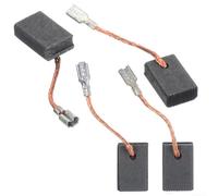 4 escobillas de carbón para modelos Bosch GWS14 150 y GWS10 125CE, así como GEB1000