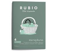 4 Escriptura RUBIO | Valencià | Escriptura amb minúscules, dibuixos, nombres, greques i iniciació a les majúscules