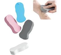 4 Esponja de baño exfoliante mágica, esponja de baño exfoliante supersuave, agradable a la piel Skin Massage for Women, Men and Children