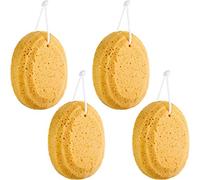 4 esponjas de baño suaves exfoliantes de espuma de ducha para el cuerpo esponja exfoliante esponja relajante para suministros de baño