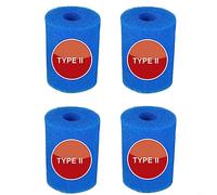4 esponjas de filtro para filtro de piscina tipo para Intex I/II/VI/D, filtro de piscina reutilizable, filtro de espuma de alta elasticidad para limpieza de piscinas