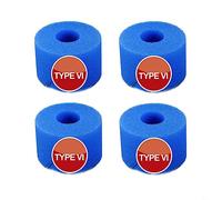 4 esponjas de filtro para filtro de piscina tipo para Intex I/II/VI/D, filtro de piscina reutilizable, filtro de espuma de alta elasticidad para limpieza de piscinas