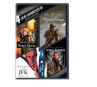 4 Film Favorites: Kevin Costner (Robin Hood: Prince of T (DVD) (Importación USA)