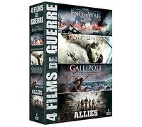 4 films de guerre : 1945 - End of War + Starfighter + Gallipoli - La bataille des Dardanelles + Alliés [Francia] [DVD]