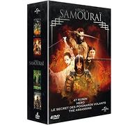 4 films de samouraï : 47 Ronin + Hero + Le secret des poignards volants + The Assassins [DVD]