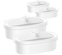 4 filtros de agua de repuesto para Waterdrop WD-PF-01A Plus, cartuchos de filtro de agua compatibles con todos los sistemas de filtración de tanques Waterdrop, certificado NSF, reduciendo impurezas