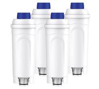 4 filtros de agua para cafeteras DeLonghi Magnifica Evo & S, Dinamica, Primadonna soul, Eletta Explorer, Rivelia, ECAM, serie ETAM