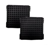 4 filtros de aire de carbón activado para nevera compatibles con los modelos de refrigerador Liebherr 9096989 9882429 9882460 neutralizador de cáscara de coco fácil de instalar para almacenamiento de