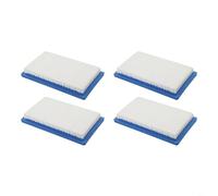 4 filtros de aire para modelos de cortacésped Kawasaki FH381V, FH430V, MIU10998, garantizan un funcionamiento suave del motor y un rendimiento fiable