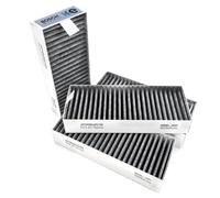 4 Filtros de Carbón Activo para Campana Extractora Downdraft Siemens HZ9VRCR0, Bosch HEZ9VRCR0, Neff Z821VR0, Gaggenau CA282111, Constructa CZ9VRCR0 | 17004801, 195 x 75 x 35 mm
