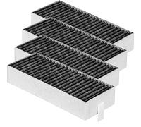 4 filtros de carbón activo para campana extractora Siemens HZ9VRCR0 17004796 / Bosch HEZ9VRCR0 17004805 / Neff Z821VR0 17004806 / Gaggenau CA282111 / Constructa CZ9VRCR0, accesorio de filtro de
