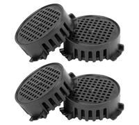 4 filtros de carbón activo para frigorífico Liebherr 9096342 9881116, filtro Fresh Air para Miele 10806820, diámetro de 45 mm, filtro de carbono redondo