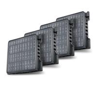 4 filtros de carbón activo para frigorífico Liebherr Fresh Air 9096989 | Sustituye a 9882460 9882429 9882460004 | Fresh Air Filter para Liebherr | Filtro de aire fresco contra olores Filtro de