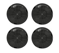 4 filtros de carbón activo Trade-Shop compatibles con Roblin 330.0497.769, 330.0497.770, 330.0537.293, 330.0537.294, 330.0537.295, 330.0537.292, 110.0292. 71.70 cm 9 US