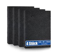 4 filtros de carbón para sistema de escape SOG, filtro de carbón activo, 128 × 99 × 22 mm, filtro de esponja compatible con variantes de puerta Thetford, pieza de repuesto n.º 517 000 1