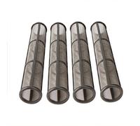 4 filtros de colector de bomba pulverizadora de pintura sin aire de 31 x 180 mm para G-Contractor II, filtros de malla de acero inoxidable y plástico 30/60/100