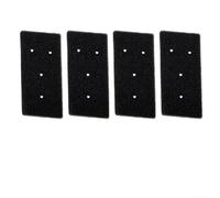 4 filtros de esponja de repuesto para aspiradoras Bauknecht, compatible con TRTrend82A2BW TKPrime85A2BW TRTrend72A2Di TKPrime75A2Di TKStar87EX HDLX80412