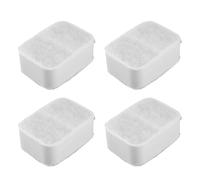 4 filtros de Esponja de Repuesto para Mascotas, 2,3 x 0,8 x 1,8 Pulgadas, filtros de Fuente de Agua para Gatos activados por algodón, filtros de Espuma recortables para múltiples