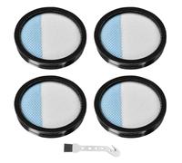 4 filtros de Repuesto de Filtro HEPA Lavables compatibles con 18V One+ PBLSV716K PBLSV717K PBLSV716B Piezas de aspiradora inalámbrica
