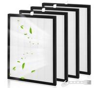 4 filtros HEPA compatibles con Meaco 20L 20LE deshumidificador de baja energía y purificador de aire, 26 x 19 x 1 cm, filtros HEPA de calidad de aire mejorada, filtro de repuesto HEPA que trae un