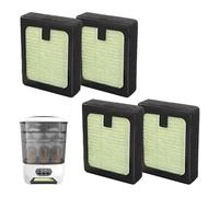 4 filtros HEPA de repuesto compatibles con el secador de biberones Baby Brezza Advanced y Baby Brezza Bottle Washer Pro
