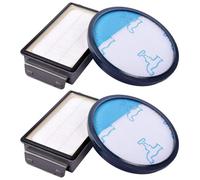 4 filtros HEPA para aspiradoras Rowenta Cyclonic Power Series RO3753EA, RO3731EA, RO3786EA / Moulinex / Tefal Compact