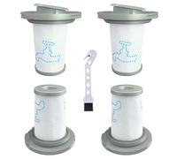 4 filtros para aspiradora Rowenta X-PERT 6.60 y ZR009006 X-Force Flex 8.60 RH96 RH68