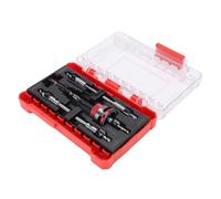 4 Flute Countersink Drill Bit Set with Adjustable Drill Bit Depth Stop and L Shape Hex Wrench Wrench, Wood Countersink Bit Set for Wood, Plastic, Woodworking