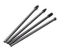 4 fresas giratorias de largo alcance de doble corte de tungsteno Ca