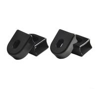 4 fundas de silicona para manivela de bicicleta de montaña, protección eficaz contra daños y arañazos (verde)