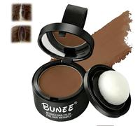 4 g Retocador de Raíces en Polvo, Corrector Capilar, Powder Instantly, Sombra para el Cabello, Uso para Rellenar el Cabello Debilitado, para Densificar el Cabellos de Mujeres y Hombres(Dorado Oscuro)